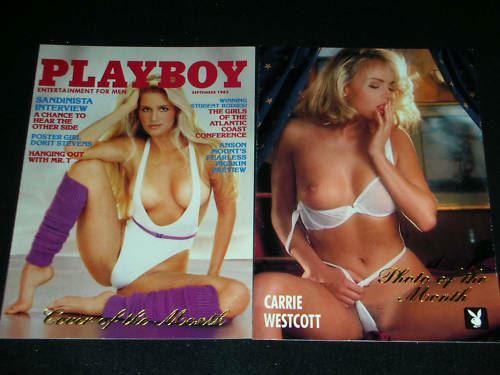 Playboy September Edition Cover and Photo of the Month Set