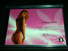 Load image into Gallery viewer, Playboy Update 6 Ashley Hobbs Bra Material Gold Foil Spotlight Memorabilia
