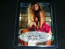 Load image into Gallery viewer, Playboy Too Hot To Handle Cheryl Bachman Auto Card
