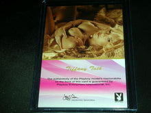 Load image into Gallery viewer, Playboy Centerfold Update 6 Tiffany Toth Memorabilia Card
