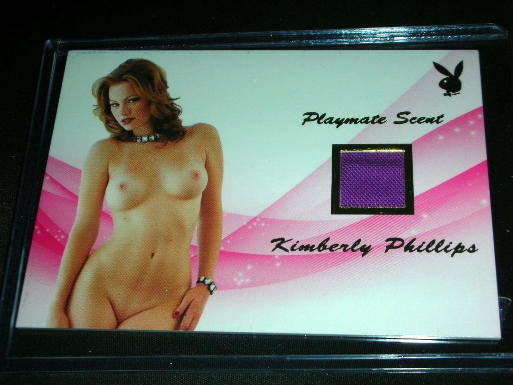 Playboy Centerfold Update 6 Kimberly Phillips Scented Memorabilia Card