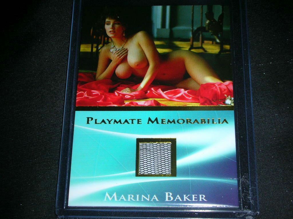 Playboy Wet & Wild 3 Marina Baker Memorabilia Card