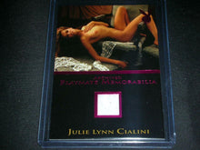 Load image into Gallery viewer, Playboy Wet &amp; Wild 3 Julie Lynn Cialini Pink Foil Archived Memorabilia Card
