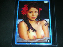 Load image into Gallery viewer, Playboy Wet &amp; Wild 3 Maria Checa Press Plate Card
