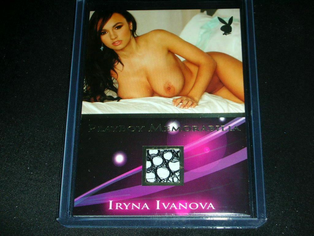 Playboy Sexy Vixens Iryna Ivanova Memorabilia Card