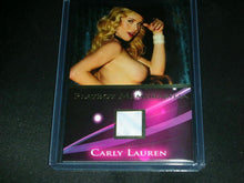 Load image into Gallery viewer, Playboy Sexy Vixens Carly Lauren Memorabilia Card
