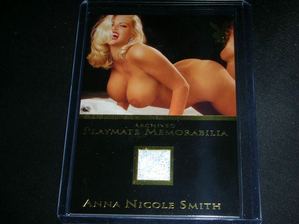 Playboy BBR Anna Nicole Smith Archived Memorabilia Card