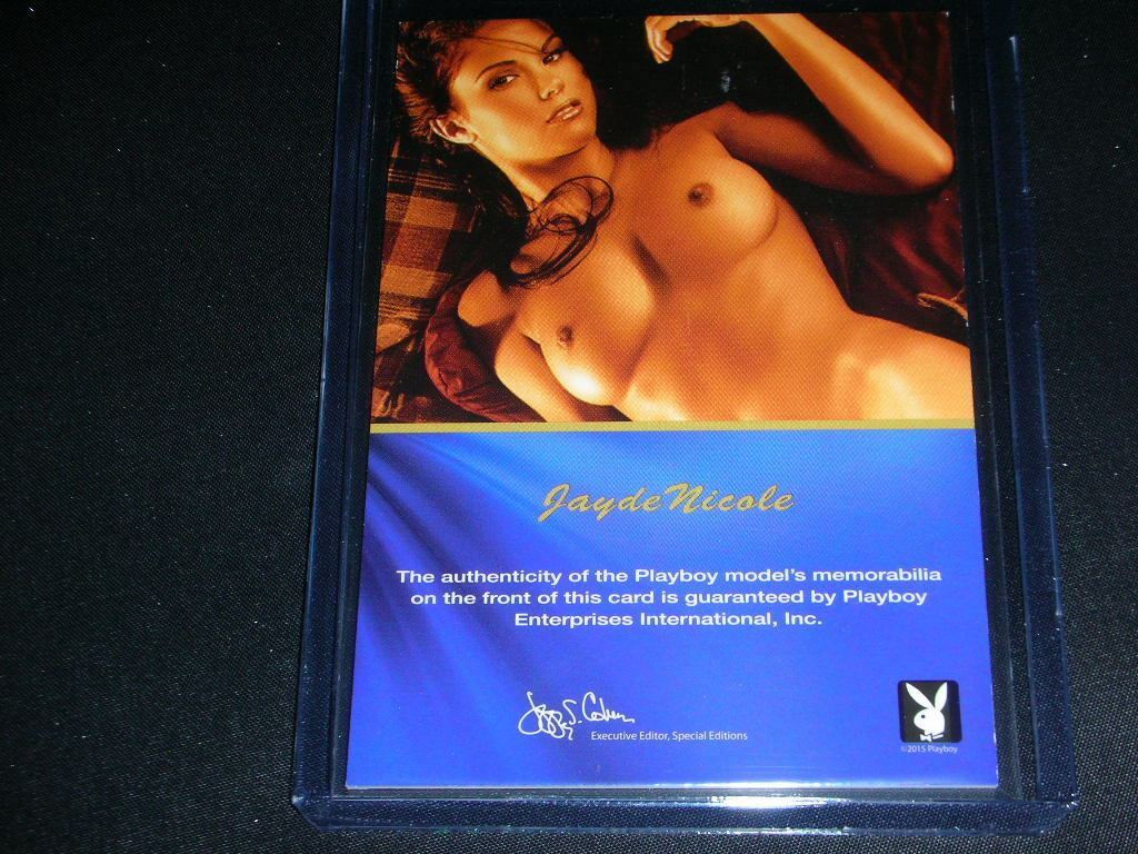 Playboy Centerfold Update 5 Jayde Nicole Memorabilia Card – Xandebay