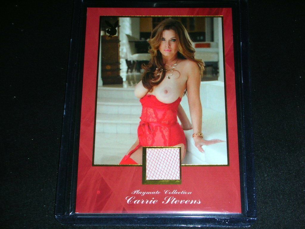 Playboy Sexy Girls 2 Carrie Stevens Memorabilia Card
