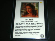 Load image into Gallery viewer, Playboy September Edition Lisa Welch Auto Card
