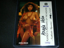 Load image into Gallery viewer, Playboy June Edition Angela Melini Auto Card
