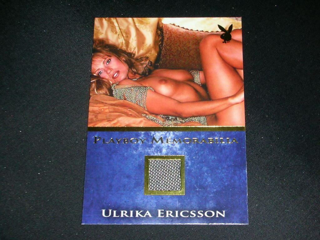 Playboy Bare Assets Ulrika Ericsson Memorabilia Card
