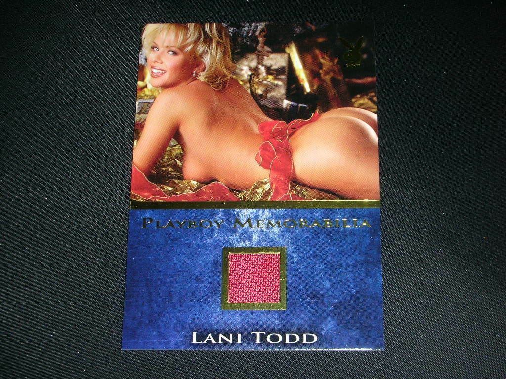 Playboy Bare Assets Lani Todd Memorabilia Card