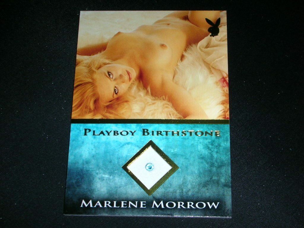 Playboy Bare Assets Marlene Morrow Birthstone Card