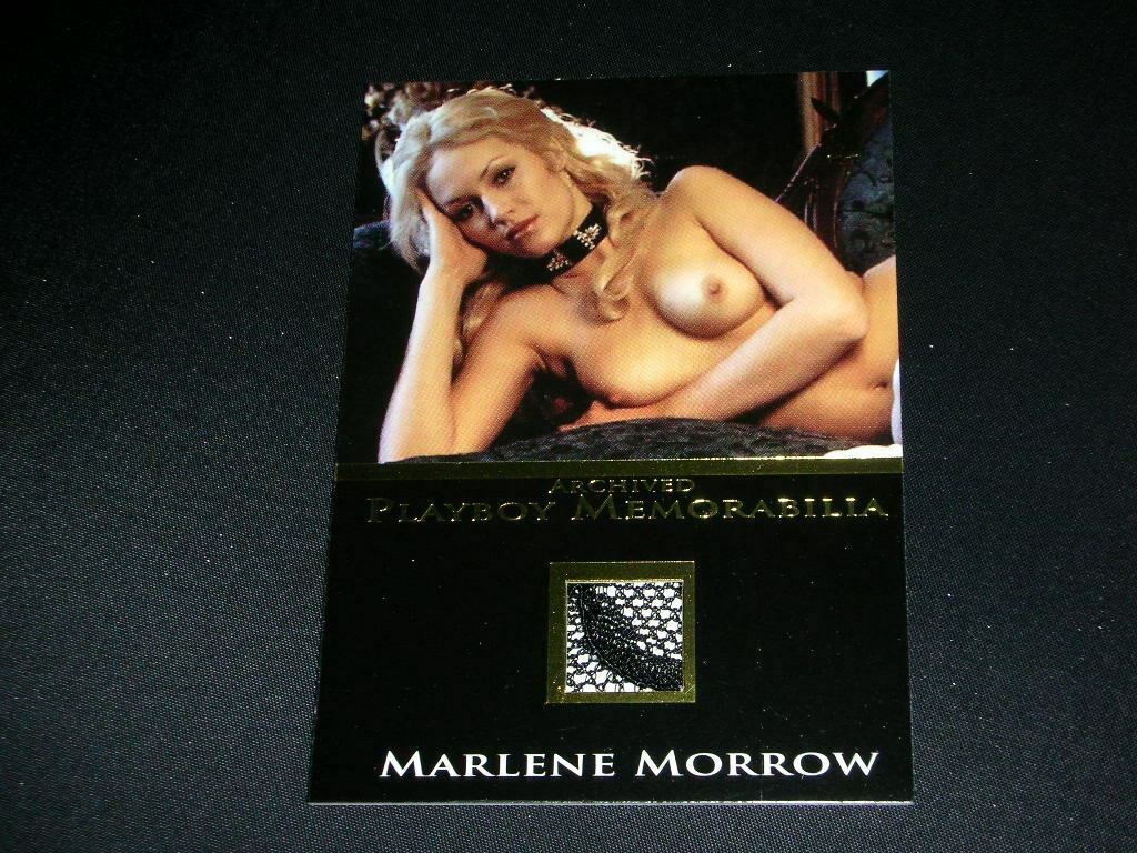 Playboy Bare Assets Marlene Morrow Archived Memorabilia Card