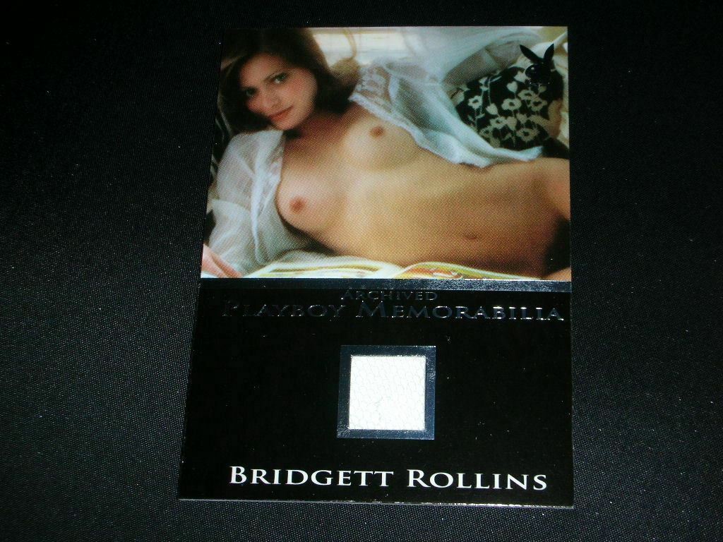 Playboy Bare Assets Bridgett Rollins Platinum Foil Archived Memorabilia Card