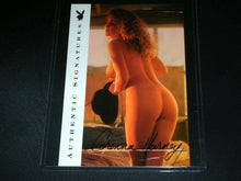Load image into Gallery viewer, Playboy Centerfolds of the Century Corinna Harney Jumbo Auto Card
