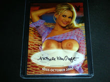 Load image into Gallery viewer, Playboy Centerfold Update 3 Nichole Van Croft Auto Card
