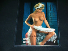 Load image into Gallery viewer, Playboy July Edition Lynne Austin Jumbo Auto Card

