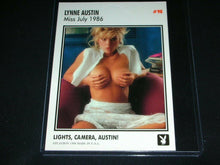 Load image into Gallery viewer, Playboy July Edition Lynne Austin Jumbo Auto Card
