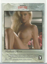 Load image into Gallery viewer, Playboy Lingerie Club Barbara Moore Autograph Card
