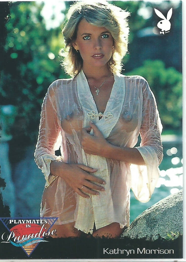 Playboy's Playmates In Paradise Kathryn Morrison Card #60
