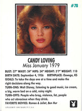 Load image into Gallery viewer, Playboy January Edition Candy Loving Card #78
