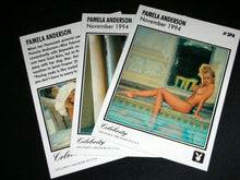 Load image into Gallery viewer, Playboy July Edition Pamela Anderson Gold Chase Set
