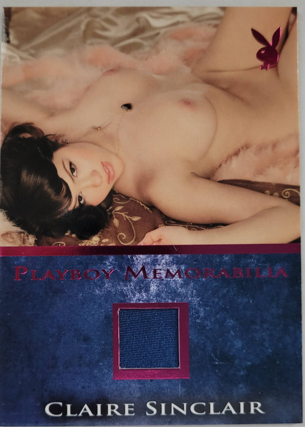 PLAYBOY'S BARE ASSETS PINK MEMORABILIA CLAIRE SINCLAIR
