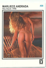 Load image into Gallery viewer, Playboy Centerfold Update 2 (1997 - 1999) Marliece Andrada Card #29
