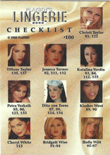 Load image into Gallery viewer, Playboy Lingerie 2000 Checklist Card #100
