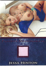 Load image into Gallery viewer, Playboy&#39;s Bare Assets Jessa Hinton Pink Foil Memorabilla Card
