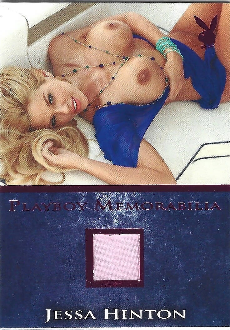 Playboy's Bare Assets Jessa Hinton Pink Foil Memorabilla Card