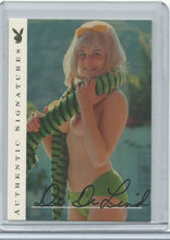 Load image into Gallery viewer, Playboy&#39;s Centerfolds Of The Century Dede Lind Autograph Card
