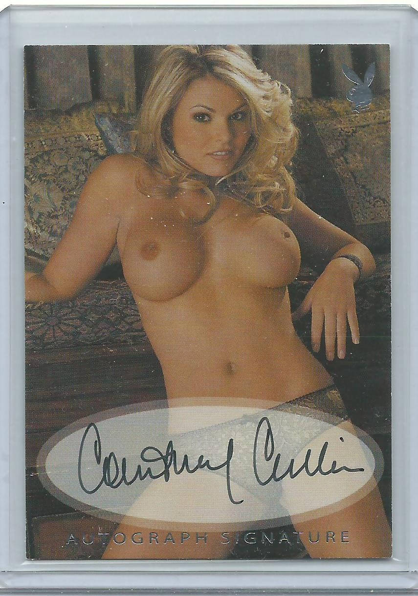 Playboy Vixens Courtney Culkin Autograph Card