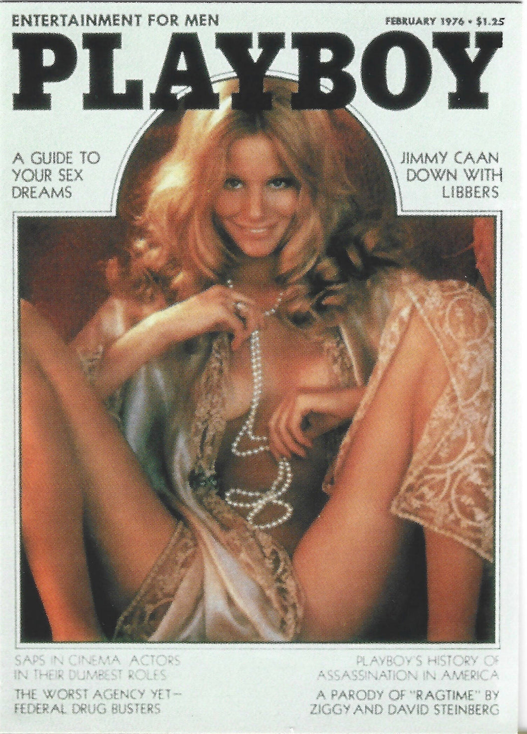 Playboy February Edition Cover Jill De Vries Card #67