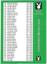 Load image into Gallery viewer, Playboy Centerfold Update 3 (2000 - 2002) Checklist Card #75
