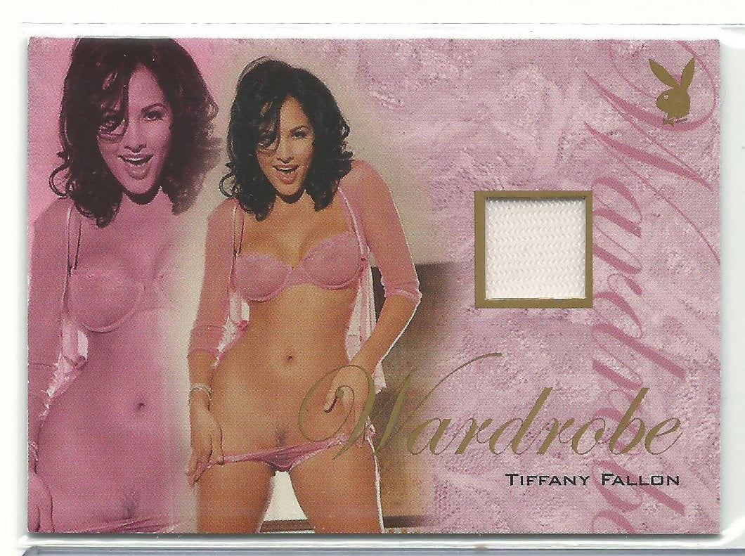 Playboy Lingerie Chest Tiffany Fallon Memorabilia Wardrobe Card