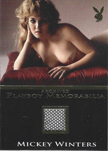 Load image into Gallery viewer, Playboy&#39;s Sexy and Sassy Mickey Winters Gold Foil Archived Memorabilia Card
