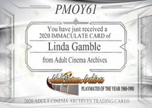 Load image into Gallery viewer, 2020 Immaculate PMOY Linda Gamble Card
