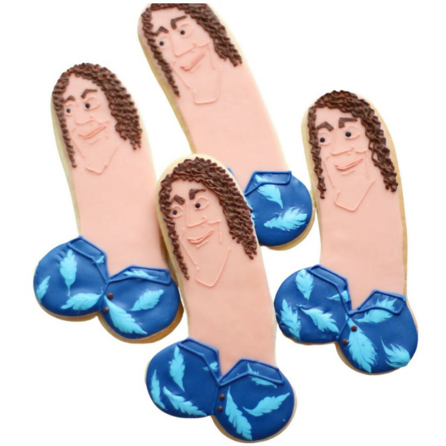 Weird Al Penis Cookies