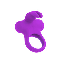 Load image into Gallery viewer, VeDO FRISKY BUNNY Vibrating Ring (Perfectly Purple)
