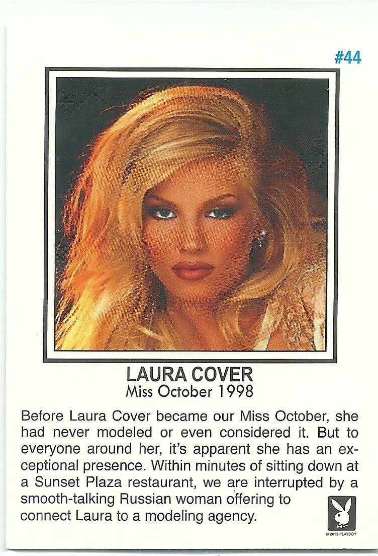 Playboy Centerfold Update 2 (1997 - 1999) Laura Cover Card #44