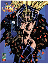 Load image into Gallery viewer, Lady Vampre - Special Collector&#39;s Series - signed Lady Vampre nude print + 3 comics [Blackout Comics 1995] excellent condition
