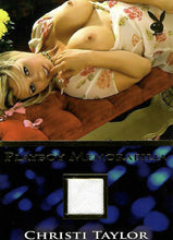 Load image into Gallery viewer, Playboy&#39;s Spotlight Memorabilia Card Christi Taylor
