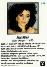 Load image into Gallery viewer, Playboy August Edition #99 Ava Fabian
