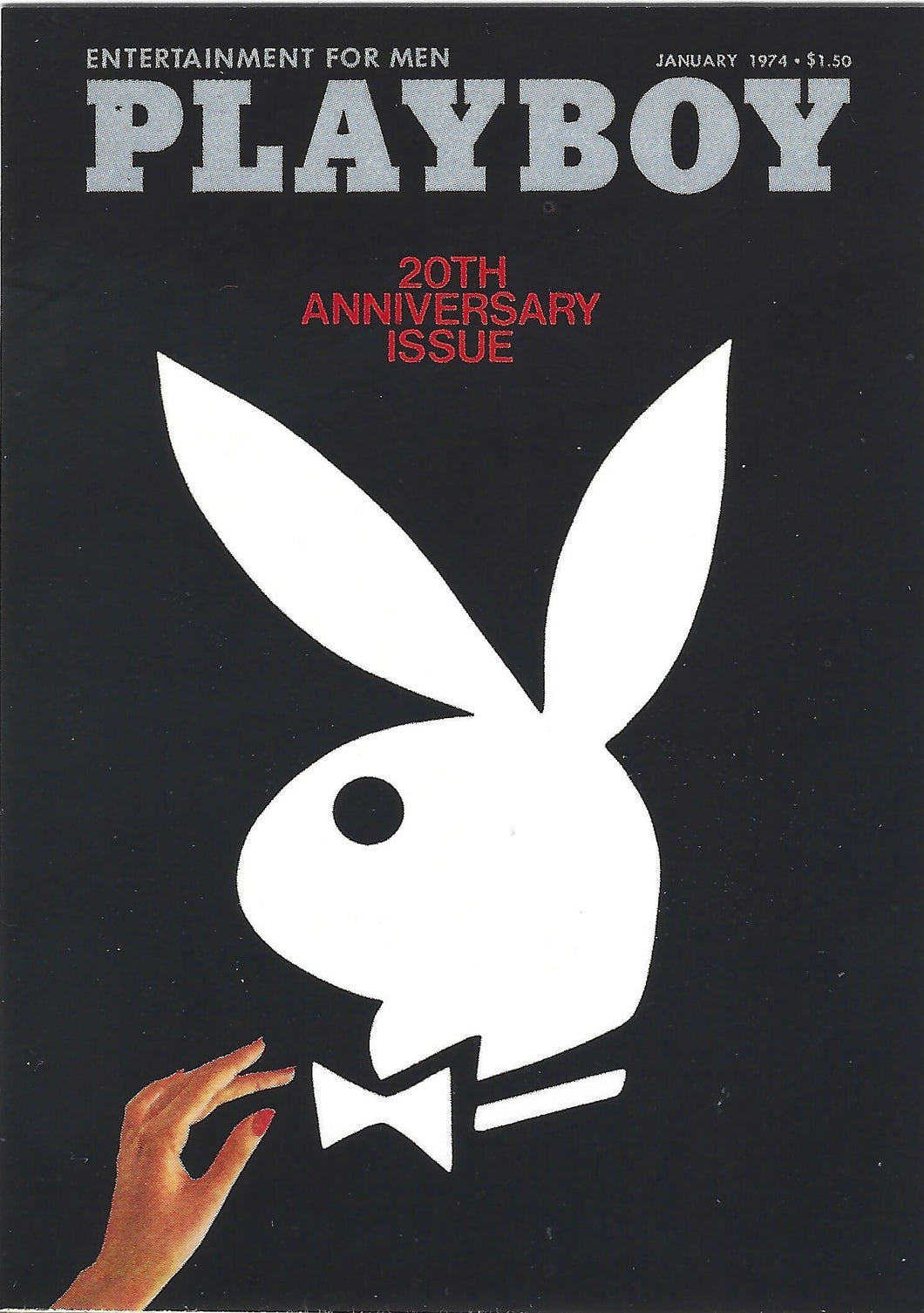 Playboy January Edition Cover Card #61