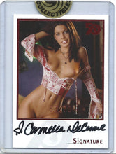 Load image into Gallery viewer, Playboy 50th Anniversary Carmella DeCesare Red Foil Autograph Card
