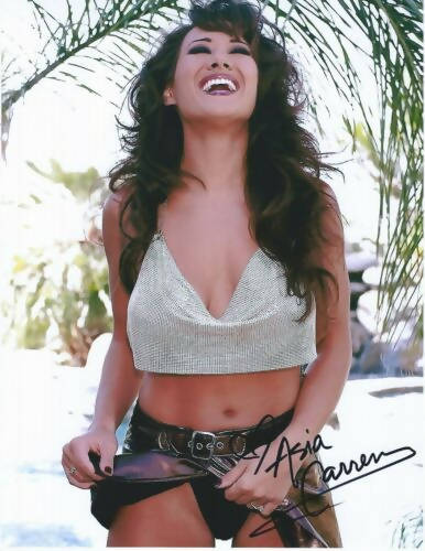 * RARE * Asia Carrera Asian Film Star Signed Autographed 8.5x11 Photo