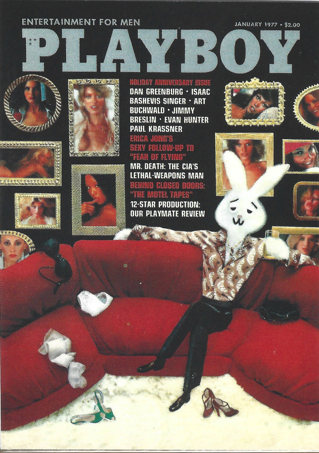 Playboy January Edition Cover Card #70